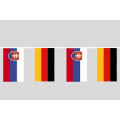 Party-Flaggenkette : Deutschland - Slowakei