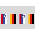 Party-Flaggenkette Deutschland - Slowenien