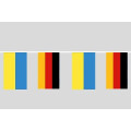 Party-Flaggenkette Deutschland - Ukraine