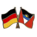 Freundschaftspin Deutschland-Antigua & Barbuda