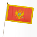 Stock-Flagge 30 x 45 : Montenegro