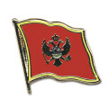 Flaggen-Pin vergoldet Montenegro