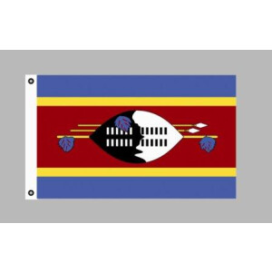 Flagge 90 x 150 : Swasiland