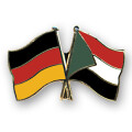 Freundschaftspin Deutschland-Sudan