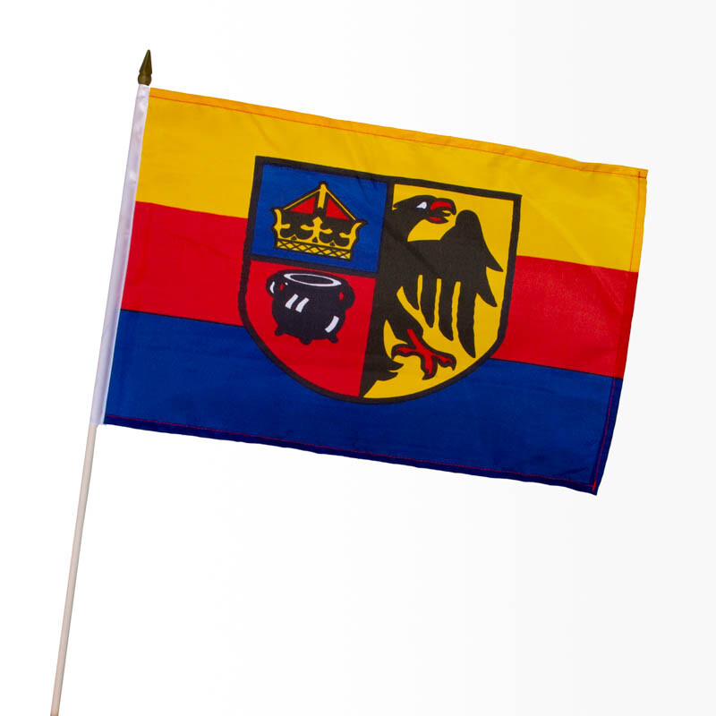 Fahne Flagge aus aller Welt Nordfriesland  30 x 45 cm ohne Stock 