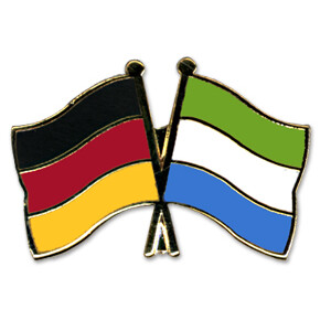 Freundschaftspin: Deutschland-Sierra Leone