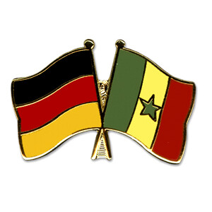 Freundschaftspin: Deutschland-Senegal