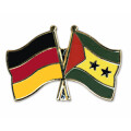 Freundschaftspin Deutschland-Sao Tome & Principe
