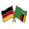 Freundschaftspin Deutschland-Sambia