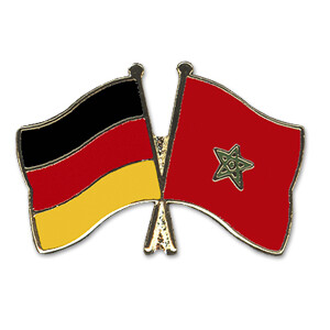 Freundschaftspin: Deutschland-Marokko