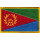 Patch zum Aufbügeln oder Aufnähen : Eritrea - Groß
