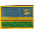 Patch zum Aufbügeln oder Aufnähen : Ruanda -...