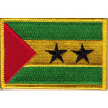Patch zum Aufbügeln oder Aufnähen : Sao Tome & Principe -...