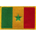 Patch zum Aufbügeln oder Aufnähen Senegal -...