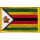 Patch zum Aufbügeln oder Aufnähen Simbabwe - Groß