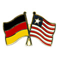 Freundschaftspin: Deutschland-Liberia