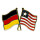 Freundschaftspin Deutschland-Liberia
