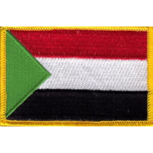 Patch zum Aufbügeln oder Aufnähen : Sudan - Groß