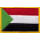 Patch zum Aufbügeln oder Aufnähen Sudan - Groß