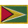 Patch zum Aufbügeln oder Aufnähen Guyana - Groß