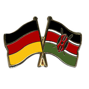 Freundschaftspin: Deutschland-Kenia