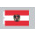 Riesen-Flagge: Oesterreich mit Wappen Österreich 150cm x 250cm