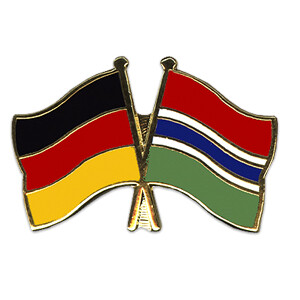 Freundschaftspin: Deutschland-Gambia