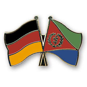 Freundschaftspin: Deutschland-Eritrea