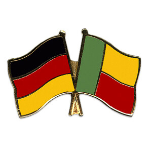Freundschaftspin: Deutschland-Benin