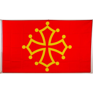 Flagge 90 x 150 : Mittel Pyrenäen (F)