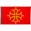 Flagge 90 x 150 : Mittel Pyrenäen (F)