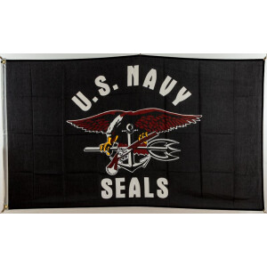 Flagge 90 x 150 : USA - Navy Seals