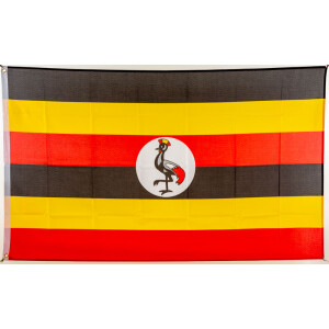 Flagge 90 x 150 : Uganda
