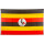 Flagge 90 x 150 : Uganda