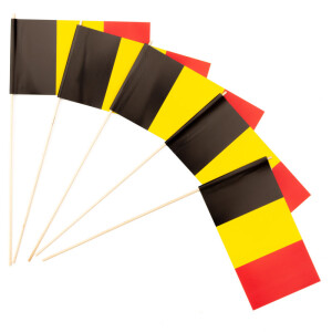 Papierfähnchen: Belgien
