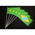 Papierfähnchen: Brasilien