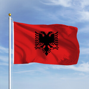 Premiumfahne Albanien
