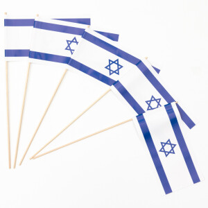 Papierfähnchen: Israel