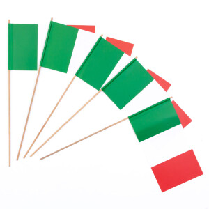 Papierfähnchen: Italien