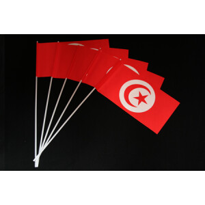 Papierfähnchen: Tunesien