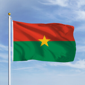 Premiumfahne Burkina Faso