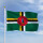 Premiumfahne Dominica