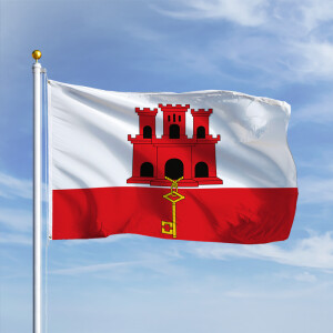Premiumfahne Gibraltar