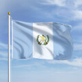 Premiumfahne Guatemala mit Wappen