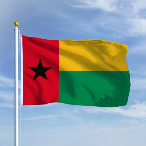 Premiumfahne Guinea-Bissau