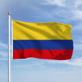 Premiumfahne Kolumbien