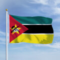 Premiumfahne Mosambik
