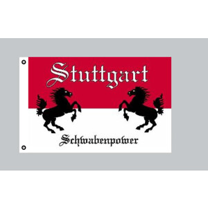 Flagge 90 x 150 : Stuttgart Schwabenpower 2
