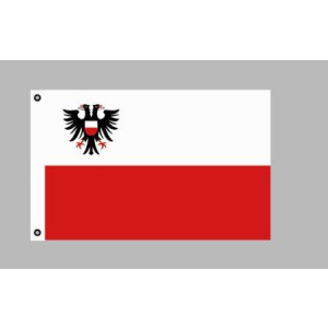 Flagge 90 x 150 : Lübeck