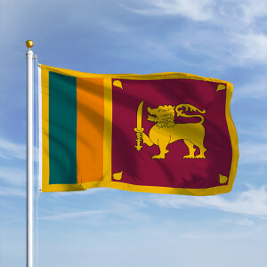Premiumfahne Sri Lanka